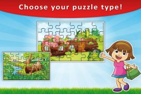 Cartoon Jigsaw Puzzle cho trẻ screenshot 3