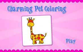 Coloring Charming Pet screenshot 3