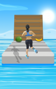 Girl Runner 3D Body Race Games screenshot 1