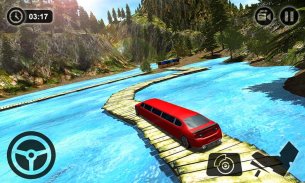 Offroad Hill Limo Pickup Public Transporter screenshot 2