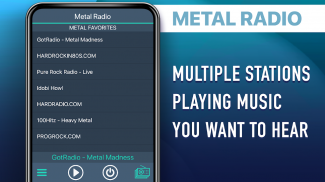 Metal Radio Favorites screenshot 3