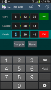 EZ Time Calculator screenshot 2
