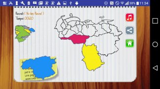 Juego del Mapa de Venezuela screenshot 1