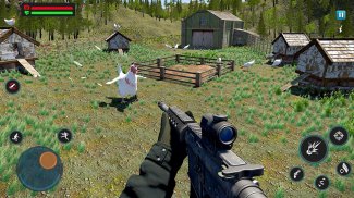 FPS Chicken Shoot Offline Game screenshot 4