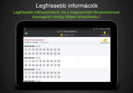 Lottó Tréner: Magyar Szerencsejáték Statisztika screenshot 5