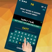 Hidden Word Brain Exercise - Free screenshot 1