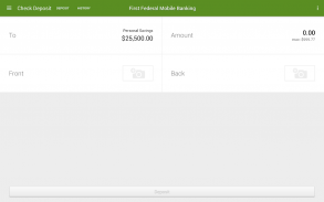 First Federal Mobile Banking screenshot 1