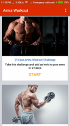 Arm Workouts - Personal trainer app with tracker screenshot 0