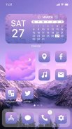 Wow Lavender Light - Icon Pack screenshot 2