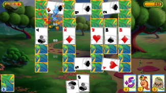 Solitaire Creatures: TriPeaks Solitaire Card Game screenshot 1