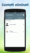 Eliminare tutti i contatti screenshot 0
