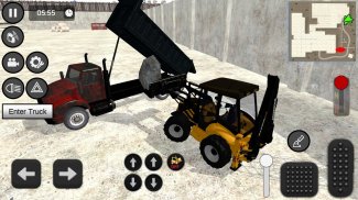 Truck Dozer Loader Simulation 2021 screenshot 2