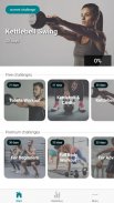 The Kettlebell Challenge - Fat Burning Workouts screenshot 1