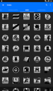 Silver and Black Icon Pack ✨Free✨ screenshot 13