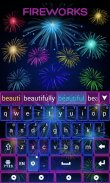 Fireworks GO Keyboard Theme screenshot 3