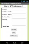 Kinetic GFR Calculator screenshot 0