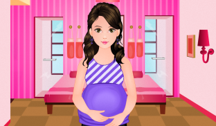 Pregnant woman spa salon games screenshot 4