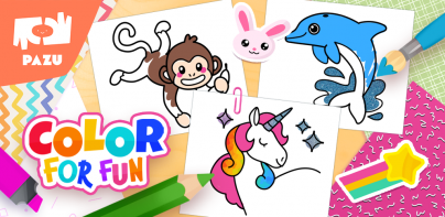 Coloring games for kids 2-6