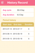 Period Tracker screenshot 0