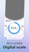Sensoscale 2.0 Цифрова везна screenshot 3