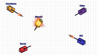 Танки io 2D онлайн screenshot 0