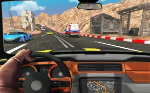 Real Car Highway 3D Race screenshot 2