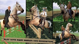 اسب سواری Stallion stunts screenshot 1