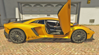 Lamborghini Aventador SV Driving Simulator screenshot 1