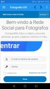 Rede Social para Fotógrafos do Fotografia DG screenshot 5