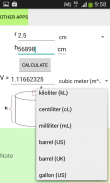 Tube Volume Calculator screenshot 1