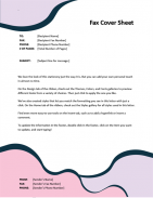 Fax Cover Sheets Templates screenshot 20