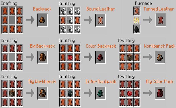 Backpacks Mod for Minecraft PE  Download APK for Android 