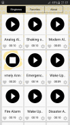 alarm sounds and ringtones screenshot 2