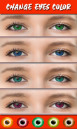 Cambiador de color de ojos - Eye Photo Editor screenshot 1