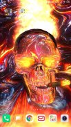 Real3d: Fire Skull live wallpaper screenshot 7