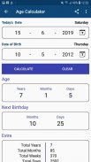 Age Calculator by Date of Birth & Date Calculator screenshot 5