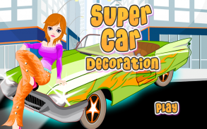 Girls Game-Decorating Car screenshot 6