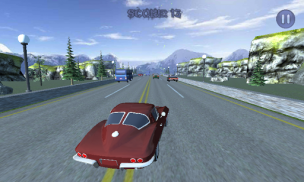 αγωνιστικό αυτοκίνητο αγώνες κυκλοφορίας παιχνίδι screenshot 1