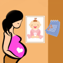 Pregnancy Tracker : Baby Stages, Calendar & Guide Icon