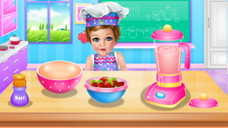 Baby Girl Cooking School screenshot 0