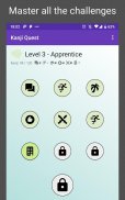 Kanji Quest - study for JLPT i screenshot 7