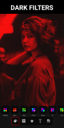 Red – Dark Filters screenshot 1