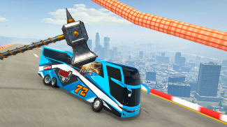 Superhero Bus Stunt GT Racing screenshot 4