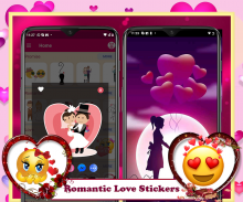 Romantic Love Stickers screenshot 2