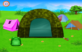 Camping Vacation Kids Games screenshot 1