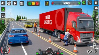 Heavy Truck Simulator Games 3D screenshot 2