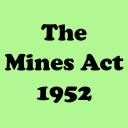 The Mines Act 1952 Bare Indian Laws Icon