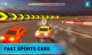 Airborne Real Car Racing Free Game screenshot 4