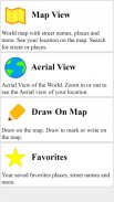 maps with aerial view screenshot 1