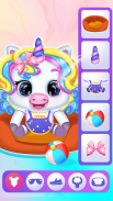 my unicorn care salon game screenshot 3